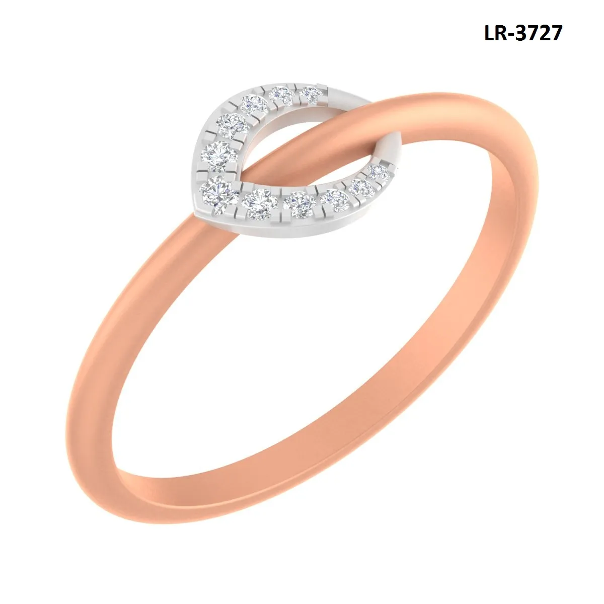 Round Diamond Ladies Ring 