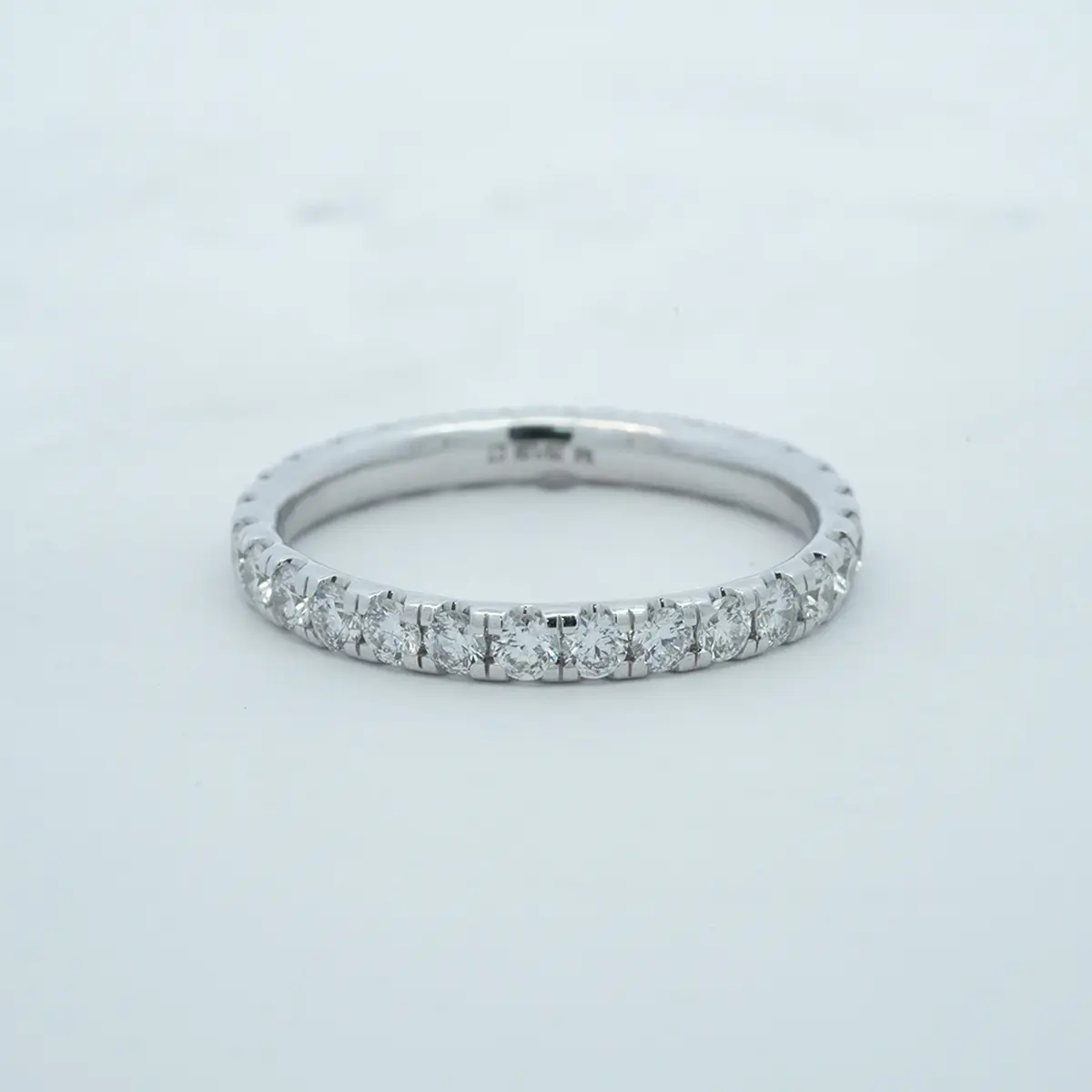 Round Diamond Eternity Band 