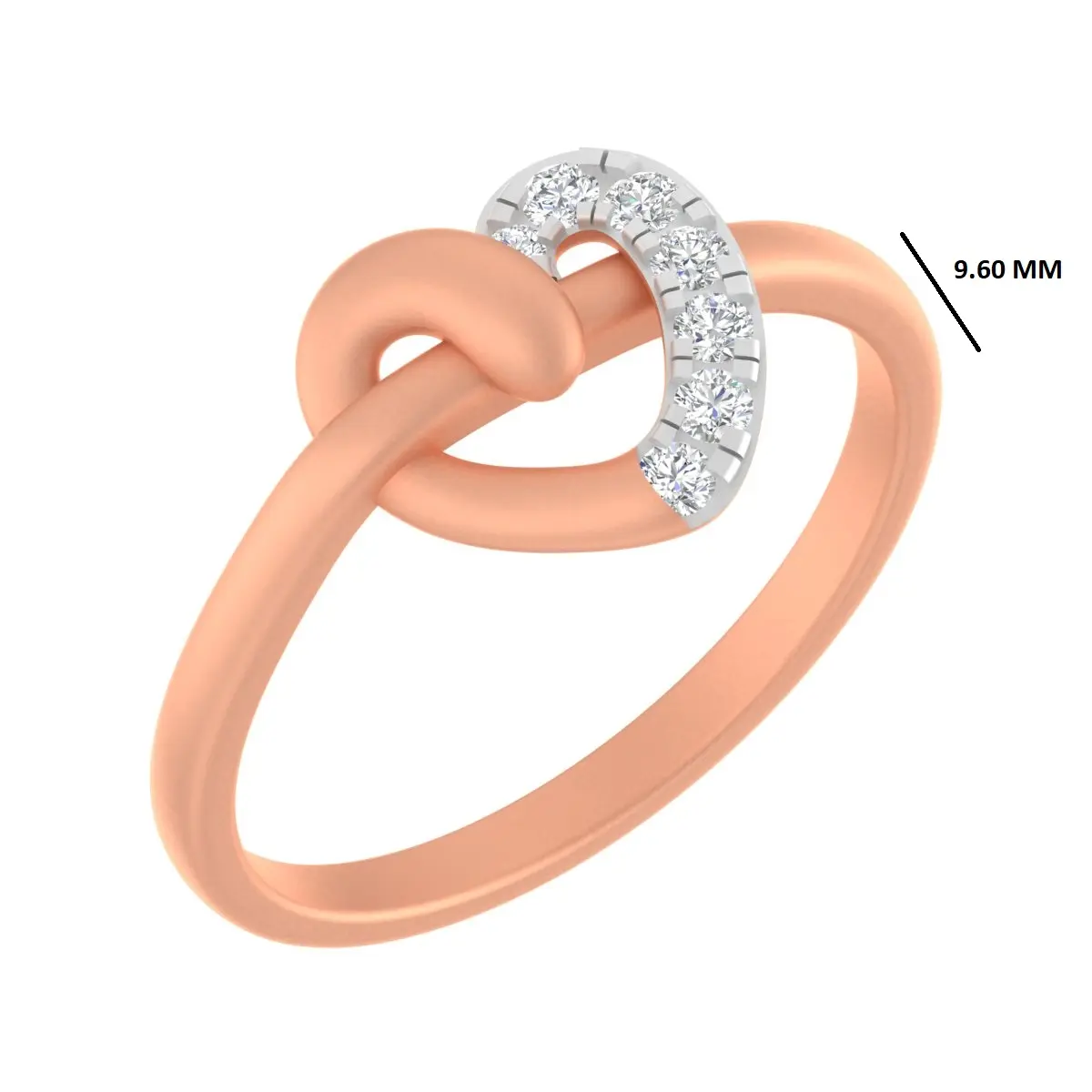 Round Diamond Ladies Ring 
