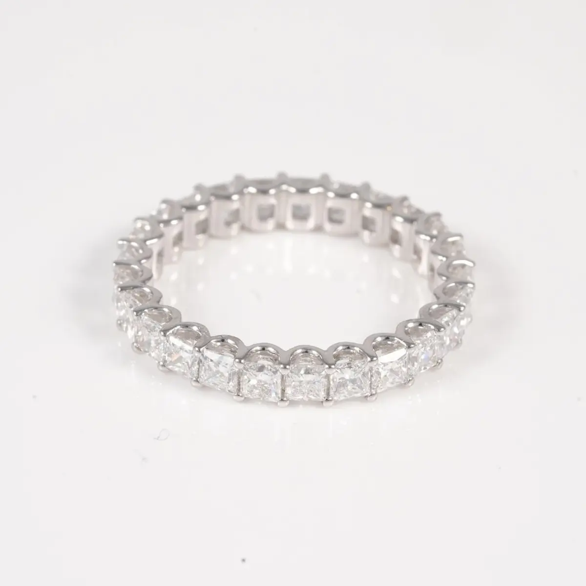 Princess Diamond Eternity Band 