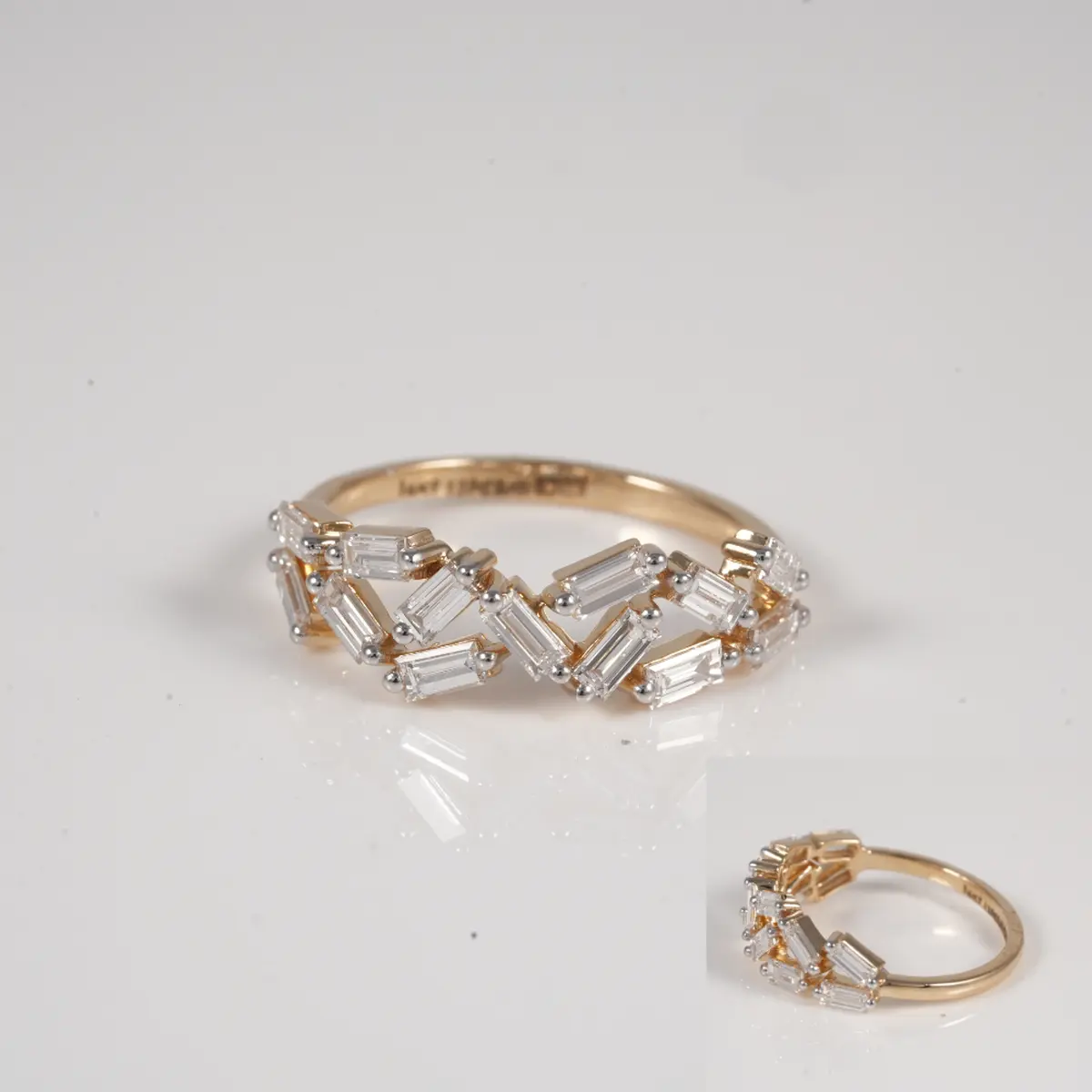 Baguette Diamond Fashion Ring 