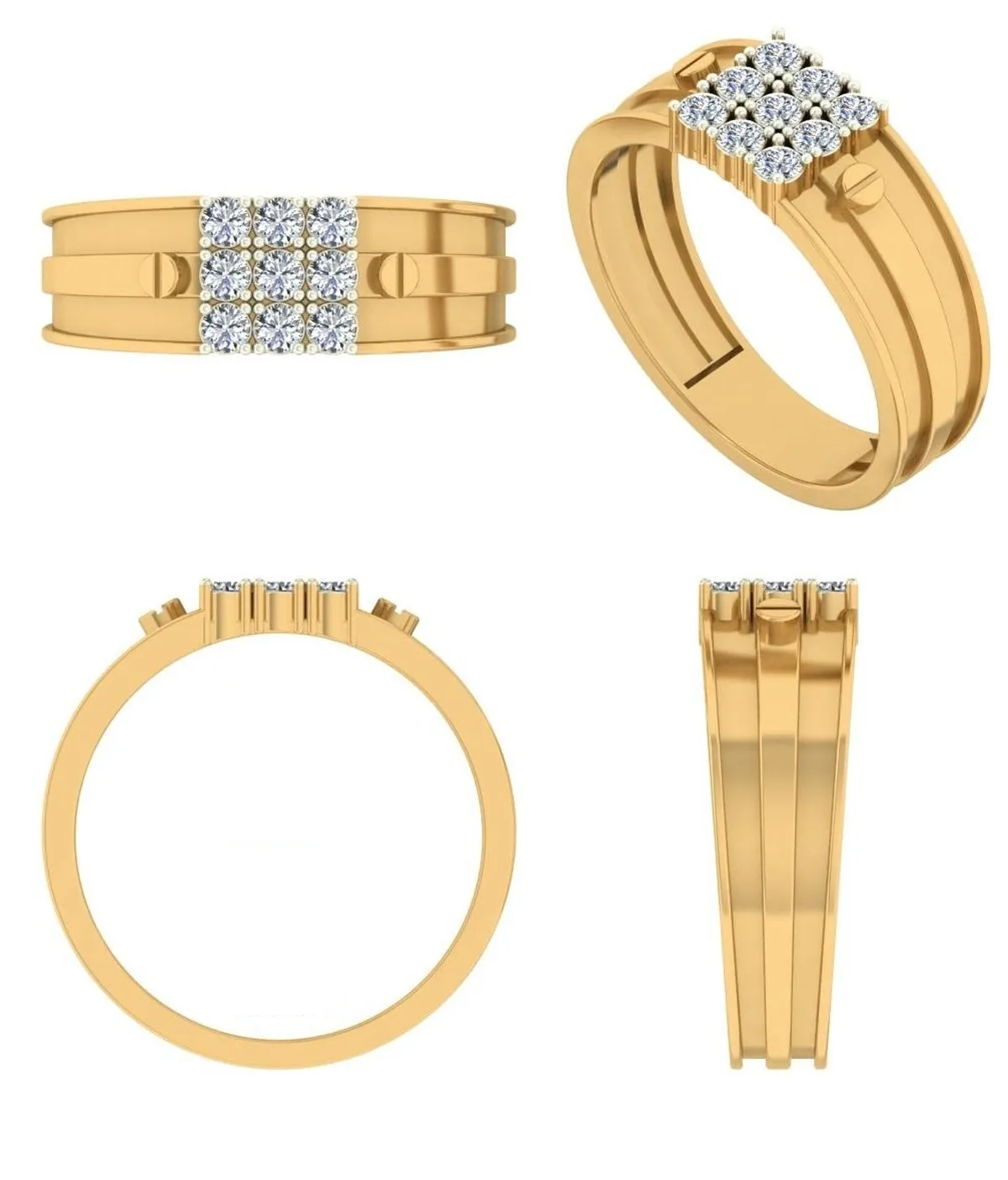 Round Diamond Ring 