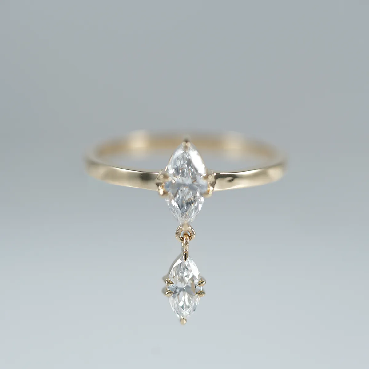 Marquise Diamond Hanging Fashion Band 