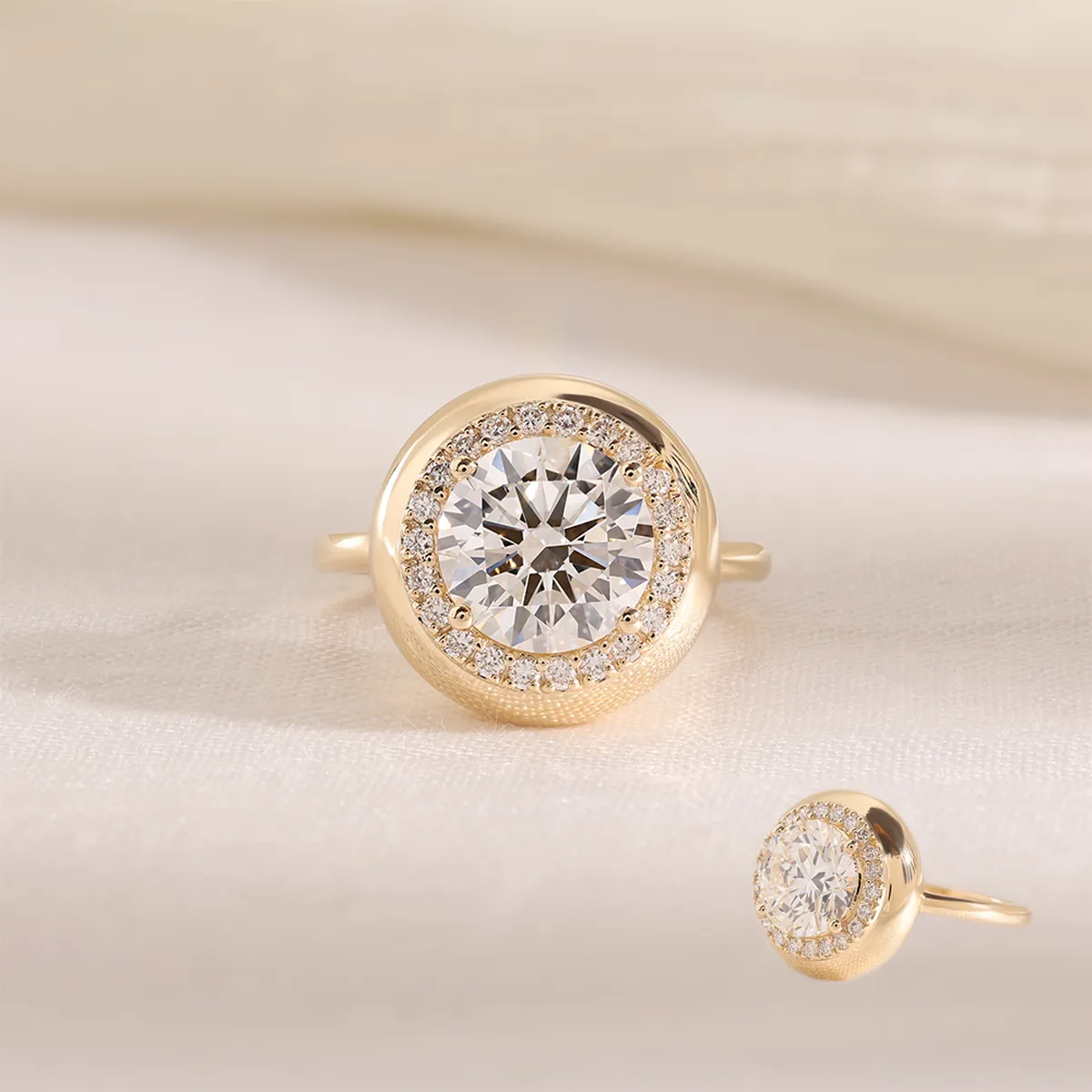 Round Diamond Fashion Ring