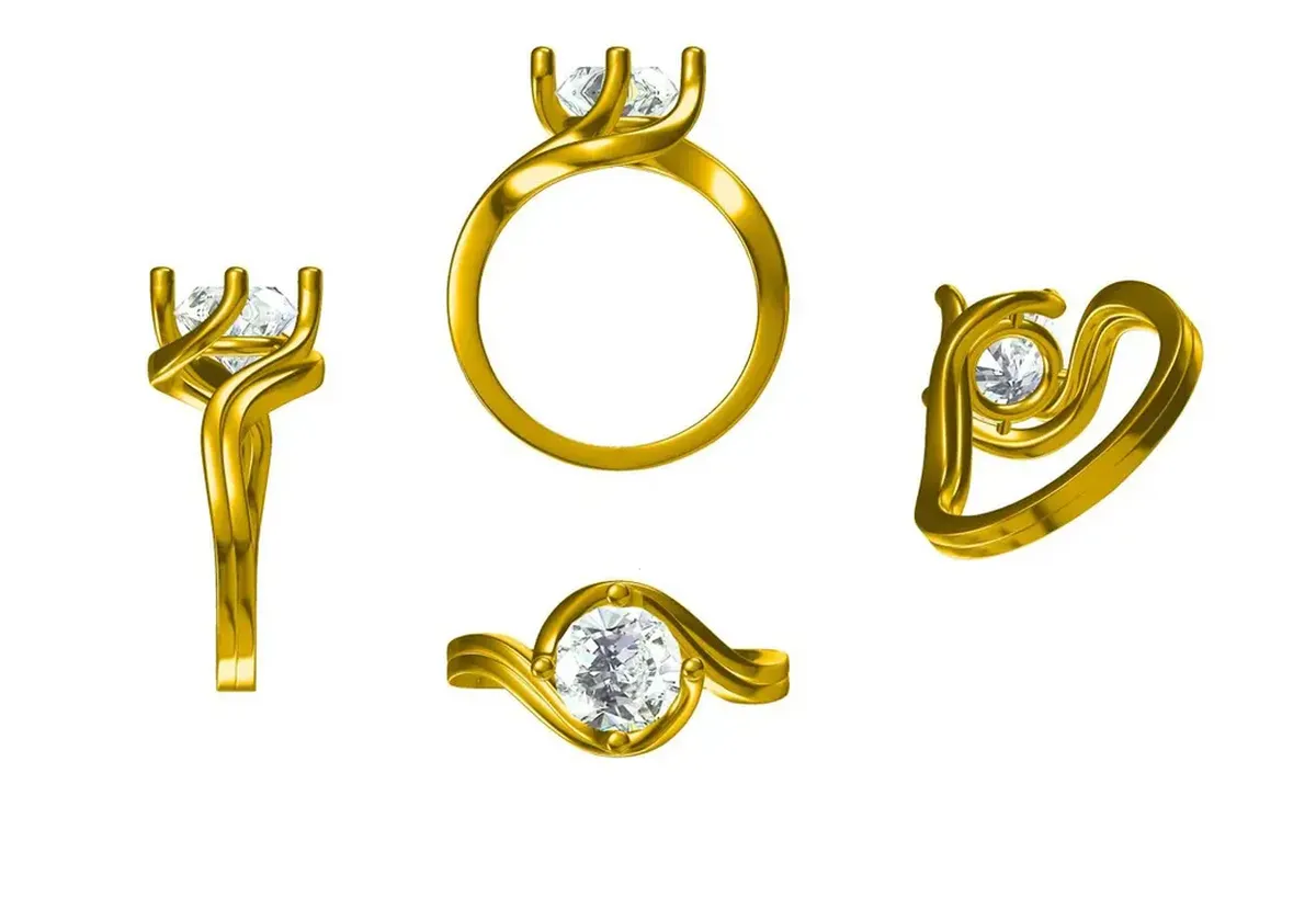 Round Diamond Fashion Solitaire Ring 